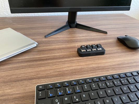 PC tastatur, PC Gadget, zusätzliche Tastatur, Videokonferenz Tastatur, Videokonferenz Tastenkombinationen.,